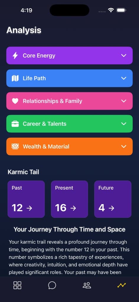 Arcana App Screenshot 3